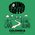 Colombia Road Round Coffee artwork